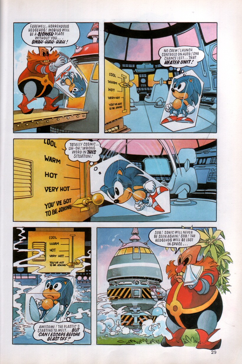 Sonic the Hedgehog Yearbook 1992 Page 25
